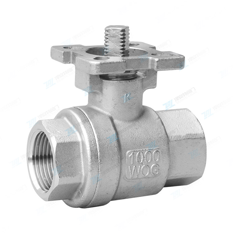 二片式高平台球阀