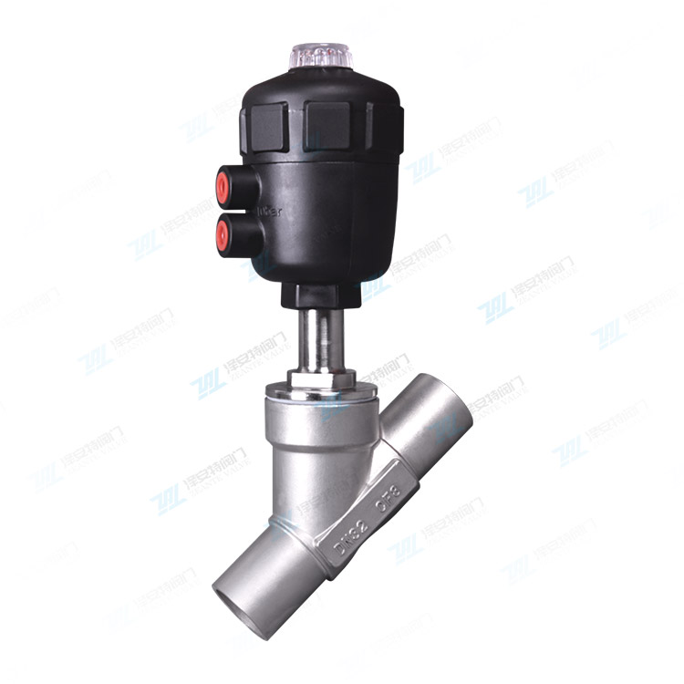 气动焊接角座阀