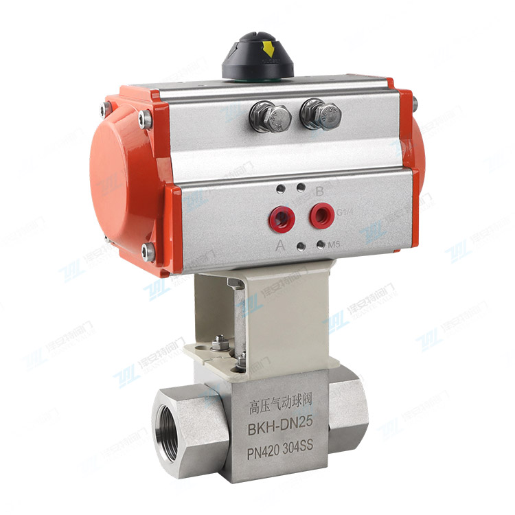 气动高压球阀