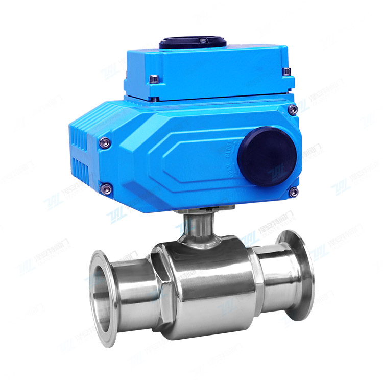 电动卫生级快装球阀