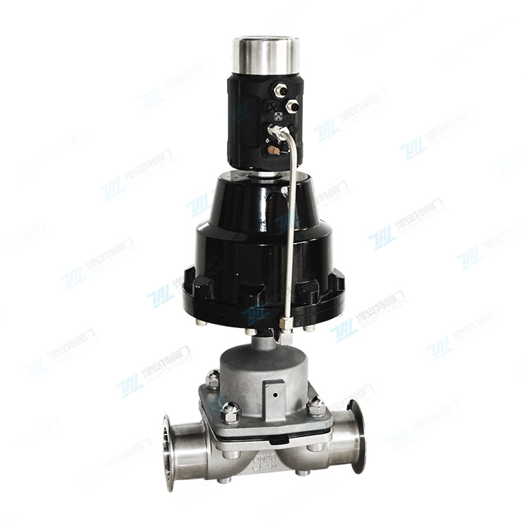 调节型气动快装隔膜阀