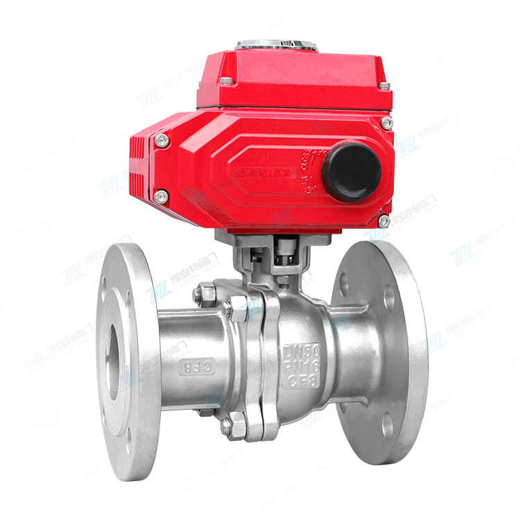 电动高平台法兰球阀